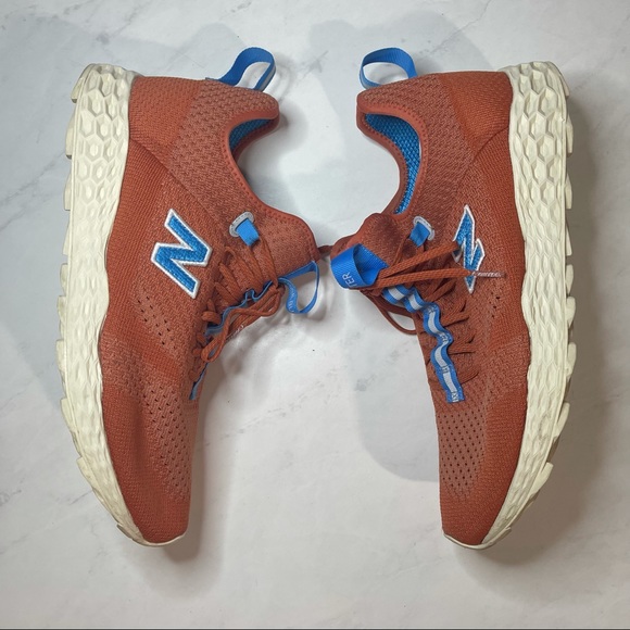 New Balance Mens Concepts X Trailbuster Fresh Foam Orange Blue Shoes Size 11 - Picture 4 of 7